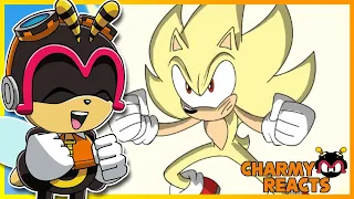 Charmy Reacts to Super Mario vs Sonic the Hedgehog Animation - Multiverse Wars!