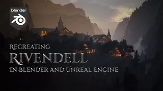 Recreating Rivendell in 1 Day in Blender and Unreal Engine!