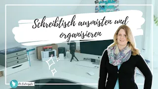 Frühjahrsputz Ausmisten Woche 7-8 - Büro Schreibtisch und Projekte | Die Ordnungsfee