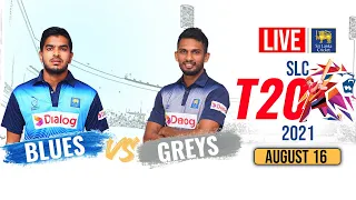 LIVE🔴 Match 6 | Greys vs Blues | Dialog-SLC Invitational T20 League