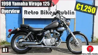 1998 Yamaha Virago 125 - Yamaha virago 125 - Yamaha virago 125 - test review, max speed Black Review