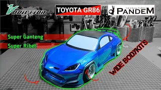 Body RC Drift TOYOTA GR86 PANDEM Real Grade!!! by Addiction