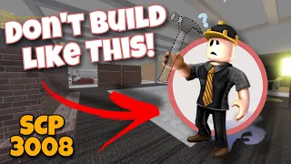 The WORST Base Building Mistakes In Roblox Ikea SCP 3008!