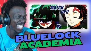 ULTRA EGO DEKU!!! BLUELOCK ACADEMIA PT. 2 (Ft. MHA, DEMON SLAYER, HAIKYUU AND MORE!!!) - Reaction