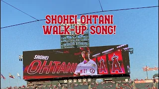 2022 SHOHEI OHTANI WALK-UP SONG! | 大谷 翔平 | 2022 Angels Baseball!