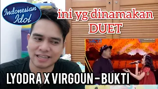 Guru Vocal Komentari LYODRA X VIRGOUN - BUKTI INDONESIAN IDOL 2020 (reaction)