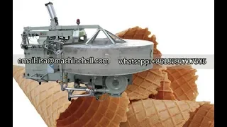 Máquina Automática Del Cono Del Helado 008618595717505