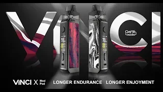 Vinci X by Voopoo - Up to 70w with 18650 battery