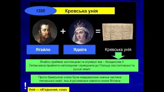 Відео урок Українські землі у складі Великого князівства Литовського