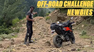 OFF-ROAD CHALLENGE TO NEWBIES | KTM 390 ADVENTURE