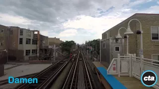 CTA Ride the Rails: Blue Line to Forest Park in Real Time (2015)