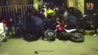 Dramatic video shows stampede as police raid illegal Bolivia nightclub