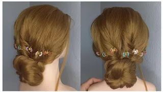 Beautiful and easy hairstyles for weddings/distinctive and elegant hairstyles for girls