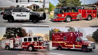 Colorado Fire, EMS & Police Response Compilation #5