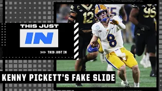 Reacting to Kenny Pickett's fake slide, and the rule change that followed | This Just In