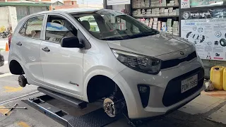 Cambio de tipo de llantas del Kia Picanto