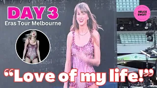 OMG!! Taylor Swift DELIVERS the SWEETEST message to 96,000 Melbourne fans on Day 3 #erastour
