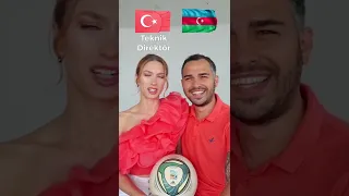 Azerbaycan - Türkiye Türkçesi FUTBOL sonu sürprizli #Shorts @imgoshka