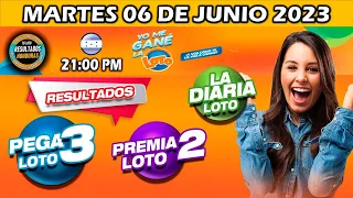 Sorteo 9 PM Loto Honduras, La Diaria, Pega 3, Premia 2, MARTES 06 DE JUNIO 2023 |✅🥇🔥💰