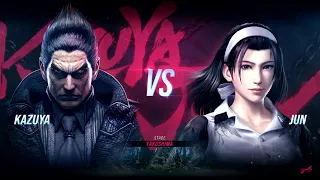 Tekken 8  "Jun Kazama vs Kazuya " Full Match