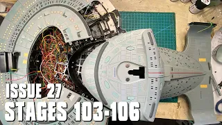 Build the Star Trek Enterprise NCC-1701-D from Fanhome - Issue 27