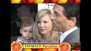SCOTT BAIO shows off cute baby daughter at charity gala -- 2009