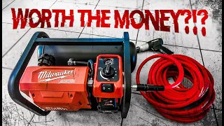 Milwaukee M18 two-gallon "QUIET CORDLESS!" Air Compressor - Worth the Money? | milwaukee tools