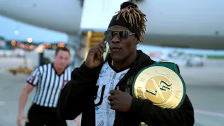 R-Truth loses the 24/7 Title on the airport tarmac