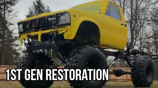 Restoring my First Gen 4x4 Toyota Pickup