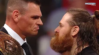 Gunhter Vs Sami Zayn Firma de Contrato - WWE RAW 18 de Marzo 2024 Español