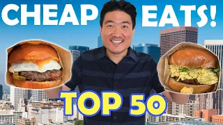 50 BEST CHEAP EATS in LOS ANGELES