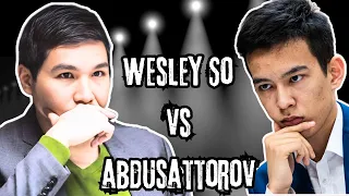 Ang Nakaka BILIB na BRILLIANT MOVE!! GM Wesley So vs GM Nodirbek Abdusattorov!