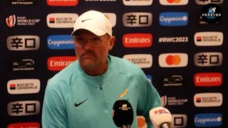Jacques Nienaber explains 7-1 bench Bombsquad for Ireland | SPRINGBOK PRESS CONFERENCE