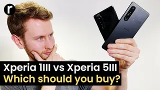 Sony Xperia 1 III vs Sony Xperia 5 III: Hands-On Comparison