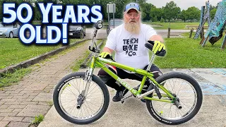 50 YEAR OLD BMX SHREDDER Dustin Reese Bike Check