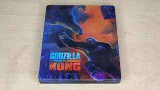 Godzilla vs. Kong - Best Buy Exclusive 4K Ultra HD Blu-ray SteelBook Unboxing