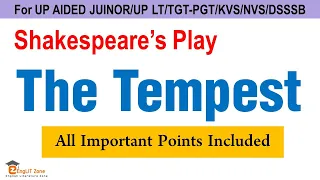 TEMPEST PLAY || Explanation and Full Analysis || The Tempest Play BY WILLIAM SHAKESPEARE
