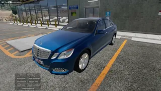 BeamNG drive  mercedes W212