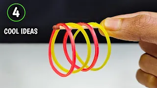 4 Cool Rubber Band Ideas