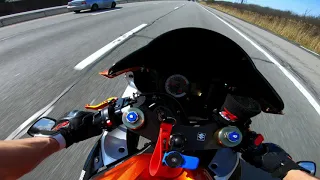 2009 GSXR 600 Quick ride to my gym