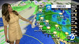 SoCal to see clear skies, warm temps Tuesday