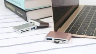 Best 4in1 Card Reader Adapter Type-C HUB OTG Sim CF SD TF Micro USB Converter for MacBook Smartphone