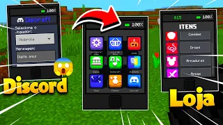 COMO TER UM CELULAR QUE FUNCIONA COM VÁRIOS APLICATIVOS NO MINECRAFT PE! (Minecraft bedrock edition)