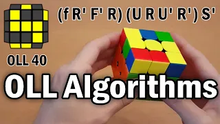 [New] Rubik's Cube: All 57 OLL Algorithms & Finger Tricks