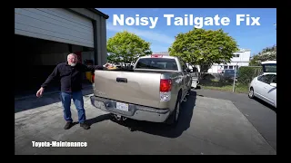 How To Fix Rattling Tailgate