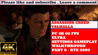 Assassin's Creed Valhalla - [4K 60FPS PC] - ULTRA SETTINGS IN RTX 3080 - PART 8