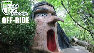 Enchanted Forest Off-Ride Footage, Oregon Theme Park | Non-Copyright