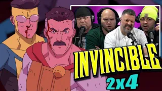 What an ending!!! First time watching Invincible 2x4 reaction