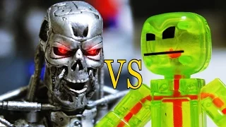 Stikbot Stop motion | ROBO Deathmatch (Part 2)