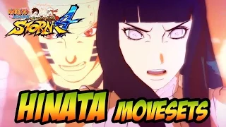 Naruto Ultimate Ninja Storm 1-4 - Hinata Movesets [+DLC]